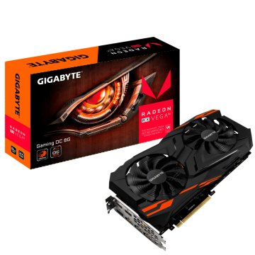 Gigabyte GAMING GV-RXVEGA56GAMING OC-8GD AMD Radeon RX Vega 56 8 GB Memoria a banda larga elevata 2 (HBM2)