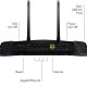 NETGEAR XR500 router wireless Gigabit Ethernet Dual-band (2.4 GHz/5 GHz) Nero 7