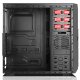 itek Invader R03 Midi Tower Nero, Rosso 3