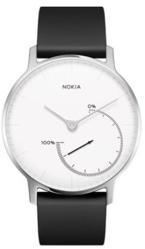 Nokia Steel Braccialetto per rilevamento di attività Stainless steel, Bianco