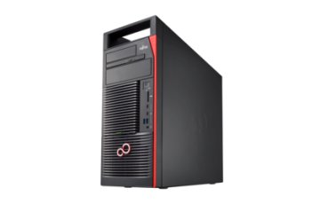 Fujitsu CELSIUS M770 Intel® Xeon® W-2145 32 GB DDR4-SDRAM 512 GB SSD Windows 10 Pro Telaio montato a rack Stazione di lavoro Nero, Rosso