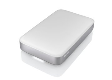Buffalo MiniStation Thunderbolt 2.0TB disco rigido esterno 2 TB Micro-USB B 3.2 Gen 1 (3.1 Gen 1) Argento, Bianco
