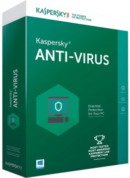 Kaspersky Anti-Virus 2018 Sicurezza antivirus Full ITA 1 licenza/e 1 anno/i