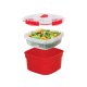 Sistema Cuocivapore a microonde quadrato 2,4 lt 3