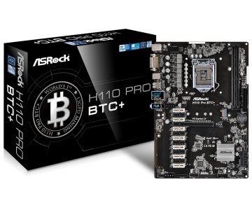 Asrock H110 Pro BTC+ Intel® H110 LGA 1151 (Socket H4) ATX