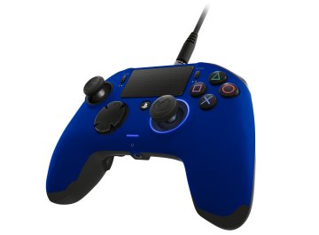 NACON PS4OFPADREVBLUE periferica di gioco Nero, Blu USB 3.2 Gen 1 (3.1 Gen 1) Gamepad Analogico/Digitale PlayStation 4