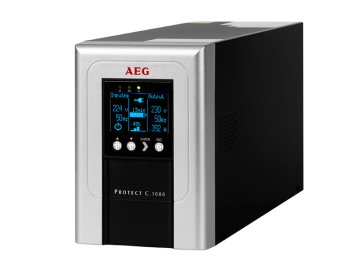 AEG Protect C. 1000 gruppo di continuità (UPS) Doppia conversione (online) 1 kVA 900 W 4 presa(e) AC