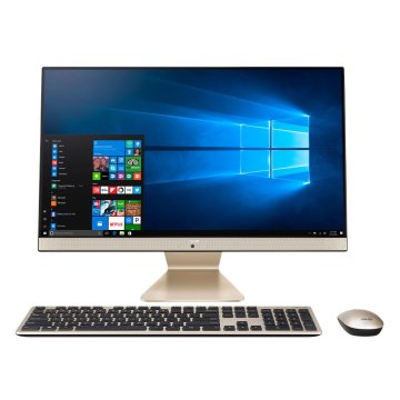 ASUS Vivo AiO V241ICUK-BA178T Intel® Core™ i3 i3-7100 60,5 cm (23.8") 1920 x 1080 Pixel PC All-in-one 4 GB DDR4-SDRAM 1 TB HDD Windows 10 Home Wi-Fi 5 (802.11ac) Nero, Oro