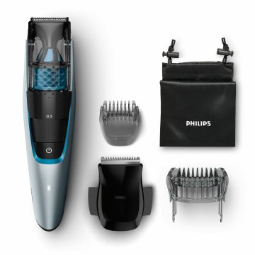 Philips BEARDTRIMMER Series 7000 Regolabarba con sistema aspirante BT7210/15