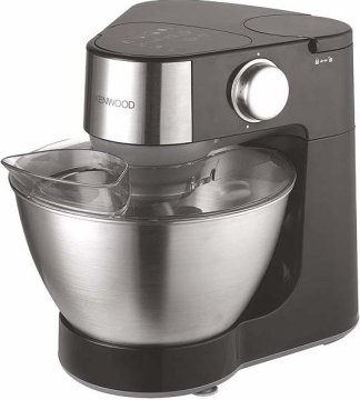 Kenwood KM281 robot da cucina 900 W 4,3 L Nero, Stainless steel