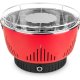 MEDION MD 17700 Barbecue Da tavolo Carbone (combustibile) Nero, Rosso 2