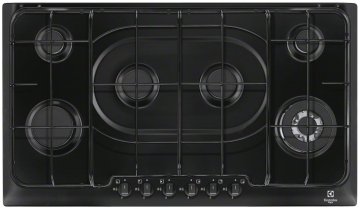 Electrolux PN960UV piano cottura Nero Da incasso Gas 6 Fornello(i)