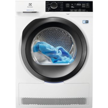 Electrolux EW8HL9200 asciugatrice Libera installazione Caricamento frontale 9 kg A++ Nero, Bianco