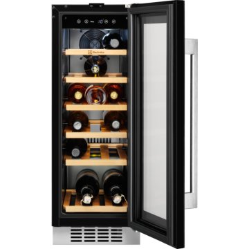 Electrolux ERW0673AOA Cantinetta vino con compressore Da incasso Nero 20 bottiglia/bottiglie