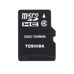 Toshiba HIGH SPEED M102 8GB MicroSDHC Classe 4