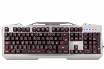 itek Taurus T17 tastiera Gaming USB QWERTY Italiano Acciaio inox