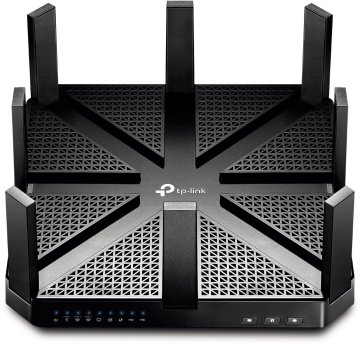 TP-Link Archer C5400 router wireless Gigabit Ethernet Banda tripla (2.4 GHz/5 GHz/5 GHz) Nero