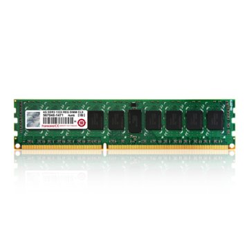Transcend 4GB DDR3 1600 PC3-12800 240-pin DIMM ECC Registered CL11 memoria 2 x 8 GB 1600 MHz Data Integrity Check (verifica integrità dati)