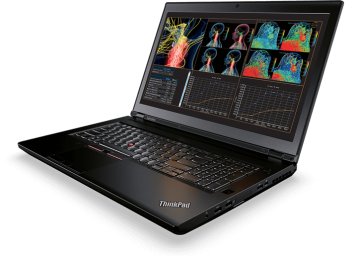 Lenovo ThinkPad P71 Intel® Core™ i7 i7-7700HQ Workstation mobile 43,9 cm (17.3") Full HD 8 GB DDR4-SDRAM 256 GB SSD NVIDIA® Quadro® M2200 Wi-Fi 5 (802.11ac) Windows 10 Pro Nero