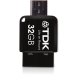 TDK 2 in 1 Mini 32GB unità flash USB USB Type-A / Micro-USB 2.0 Nero 3
