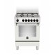 Bertazzoni La Germania Americana AMN104MFESWE cucina Elettrico Gas Bianco A 2