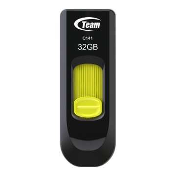 Team Group C141 unità flash USB 32 GB USB tipo A 2.0 Nero, Giallo