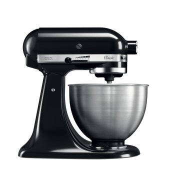 KitchenAid Classic robot da cucina 275 W 4,3 L Nero, Metallico