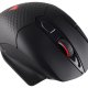 Corsair DARK CORE RGB SE mouse Mancino RF senza fili + Bluetooth Ottico 16000 DPI 15