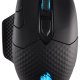 Corsair DARK CORE RGB SE mouse Mancino RF senza fili + Bluetooth Ottico 16000 DPI 17