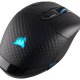 Corsair DARK CORE RGB SE mouse Mancino RF senza fili + Bluetooth Ottico 16000 DPI 3