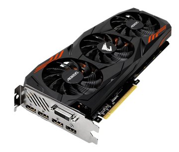 GIGABYTE AORUS GV-N107TAORUS-8GD scheda video NVIDIA GeForce GTX 1070 Ti 8 GB GDDR5