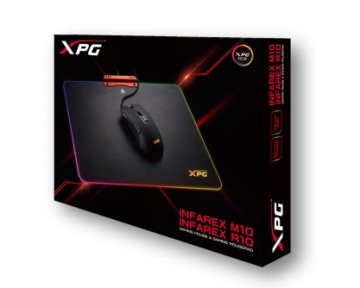 XPG INFAREX M10+INFAREX R10 mouse Gaming Mano destra Ottico 3200 DPI