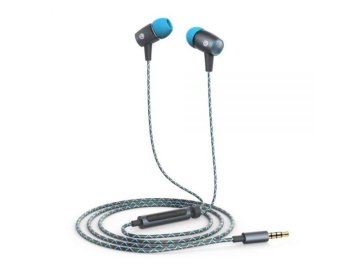 Huawei AM12 Plus Auricolare Cablato In-ear Musica e Chiamate Blu, Grigio