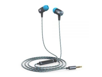 Huawei AM12 Plus Auricolare Cablato In-ear Musica e Chiamate Blu, Grigio