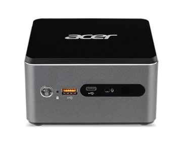 Acer Revo Cube Pro Intel® Core™ i3 i3-7130U 4 GB DDR4-SDRAM 256 GB SSD Windows 10 Pro Mini PC Nero, Grigio