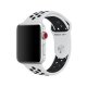 Apple MQWQ2ZM/A accessorio indossabile intelligente Band Nero, Platino Fluoroelastomero 3