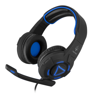 Atlantis Land Triton H747 Auricolare Cablato A Padiglione Gaming USB tipo A Nero
