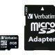 Verbatim Premium 8 GB MicroSDHC Classe 10 2