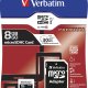 Verbatim Premium 8 GB MicroSDHC Classe 10 4