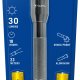 Varta Aluminium F10 LED Flashlight (incl. 2x Longlife Power AA Batterie per l'uso quotidiano, 150 lumen, antiurto, 3 anni di garanzia) argento per la casa, il campeggio, l'outdoor 3