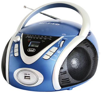 Trevi CMP 542 USB Analogico 6 W AM, FM Blu Riproduzione MP3
