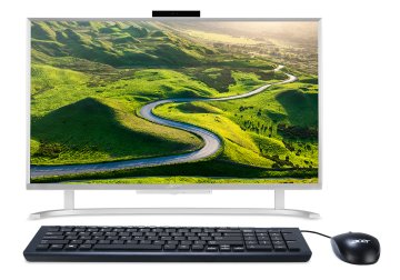 Acer Aspire AC22-760 Intel® Core™ i3 i3-6100U 54,6 cm (21.5") 1920 x 1080 Pixel 4 GB DDR4-SDRAM 500 GB HDD PC All-in-one Windows 10 Home Argento