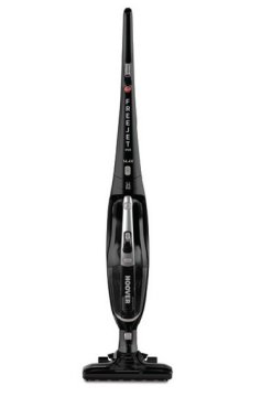 Hoover FE144LG scopa elettrica Aspirapolvere a bastone 2 in 1 Batteria Secco Ciclonico Senza sacchetto 0,6 L Nero, Argento