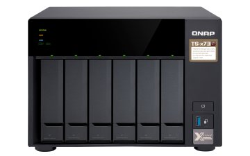 QNAP TS-673 NAS Tower AMD Embedded R-Series SoC RX-421ND 8 GB DDR4 0 TB QNAP Turbo System Nero