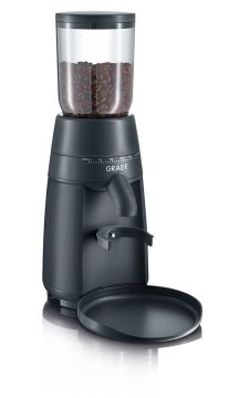 Graef CM 702 EU macina caffé 128 W Nero, Acciaio inox