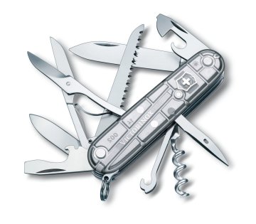 Victorinox Huntsman Coltello multiuso Argento, Acciaio inox