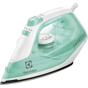 Electrolux EDB1720 Ferro da stiro a secco e a vapore Acciaio inossidabile 2200 W Colore menta, Bianco