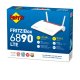 FRITZ!Box 6890 LTE INT router wireless Gigabit Ethernet Dual-band (2.4 GHz/5 GHz) 4G Rosso, Bianco 4