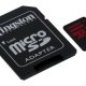 Kingston Technology Canvas React 128 GB MicroSDXC UHS-I Classe 10 3