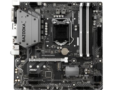 MSI H370M BAZOOKA Intel® H370 LGA 1151 (Socket H4) micro ATX